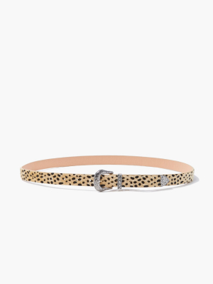 Cheetah Print Waist Belt