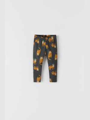 Animals Printed Leggings