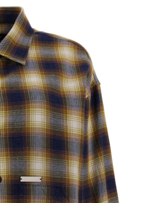 Dsquared2 Checked Long-sleeved Shirt