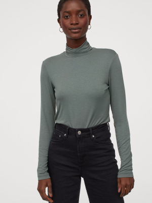 Turtleneck Top