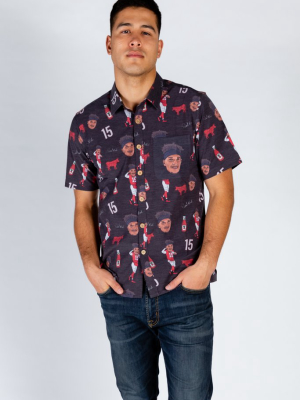 The Patrick Mahomes | Nflpa Black Hawaiian Shirt