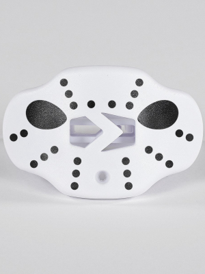 Hockey Mask White Football Mouthguard