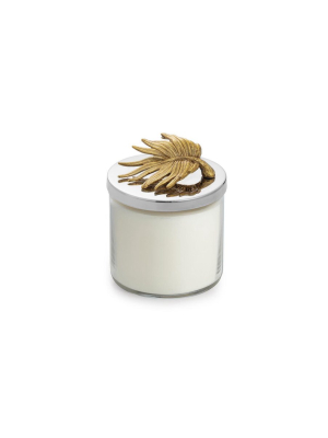 Palm Gold Candle