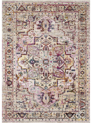 Loloi Justina Blakeney Silvia Rug - Natural/multi