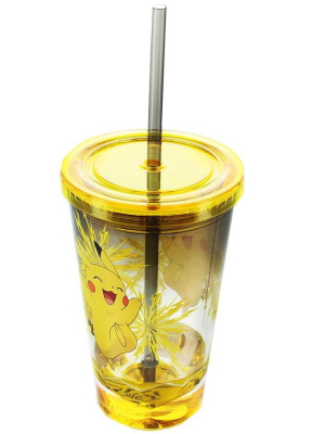 Just Funky Pokemon Electric Pikachu 16oz Carnival Cup