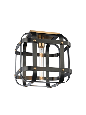 Hudson Valley Lighting Colchester Ceiling Lamp - Aged Old Bronze