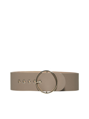 Max Mara Round Buckle Belt