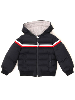 Moncler Enfant Stripe Detail Padded Jacket