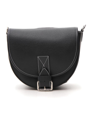 Jw Anderson Buckle Detail Fold-over Crossbody Bag