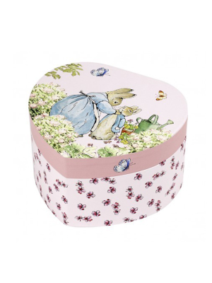 Peter Rabbit Heart Shaped Music Box