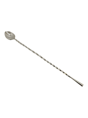 Hg Silverplate Long Bar Stirrer