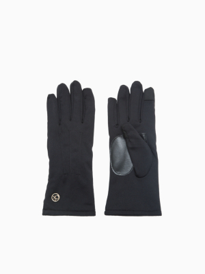 Solid Logo Stretch Gloves