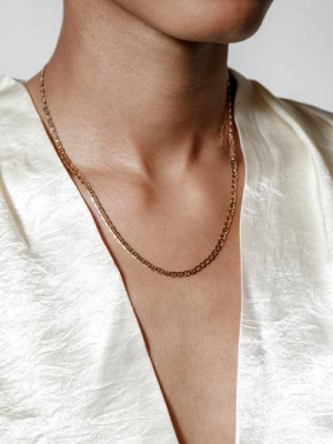 The Toni Necklace In Gold.