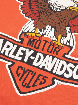 Madeworn Harley Davidson Motor Cycles - Orange Crush