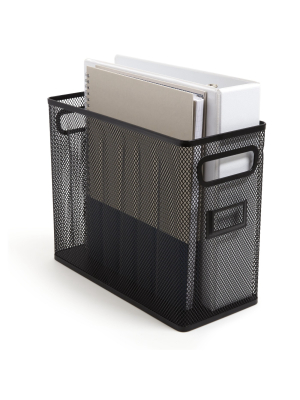 Tru Red Wire Mesh File Organizer, Matte Black (tr57550) Tr57550-cc