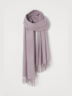 Scarf With Fringe