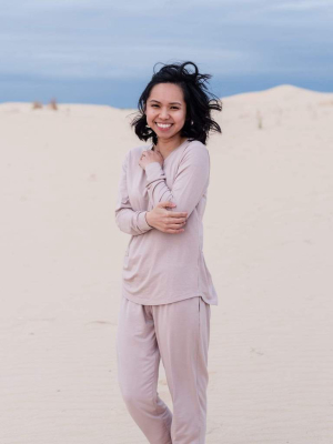 Women's Jogger Pajama Set In Sunset