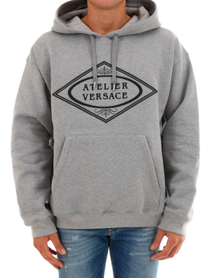 Versace Atelier Versace Logo Hoodie