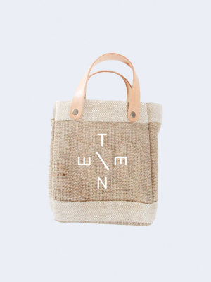 Tenet Mini Market Bag In Natural