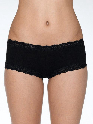 Hanky Panky Wrap Boyshort Black