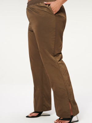 Shine Track Pant | Mocha001