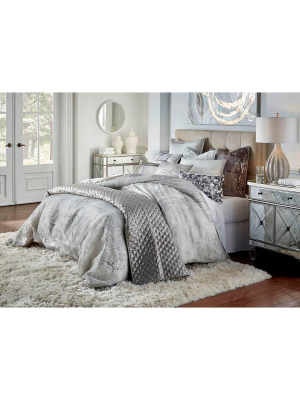 Cloud 9 Granite Duvet, Ivory/grey Marble