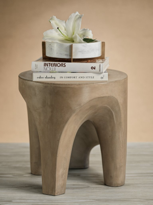 Concrete Sculptural Stool