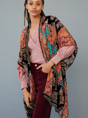 Sharona Velvet Kimono