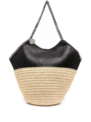 Stella Mccartney Falabella Panelled Large Shoulder Bag