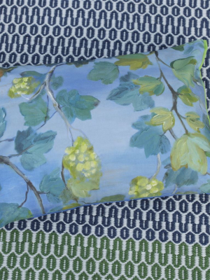 Outdoor Giardino Segreto Delft Decorative Pillow