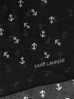 Saint Laurent Printed Bandana