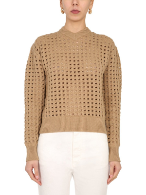 Bottega Veneta Open Knit Sweater