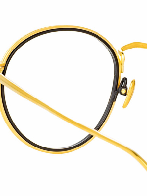 Comer Optical Oval Frame In Yellow Gold