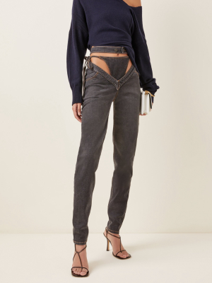 G-party Rigid High-rise Straight-leg Jeans