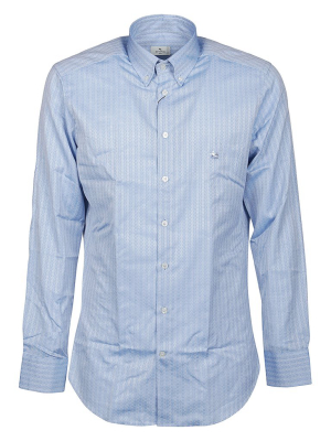 Etro Logo Embroidered Buttoned Shirt