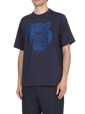 Kenzo Tiger Embroidered Oversized T-shirt