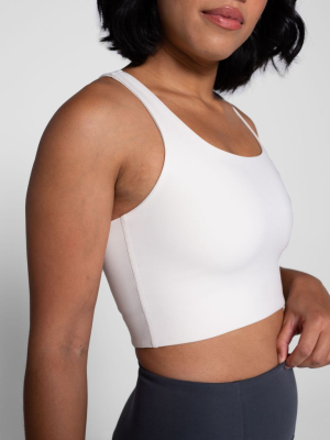 Paloma Sports Bra In Ivory