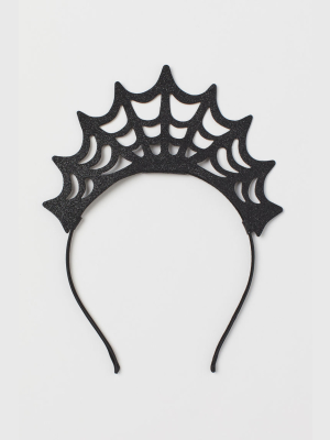 Spiderweb Tiara Hairband