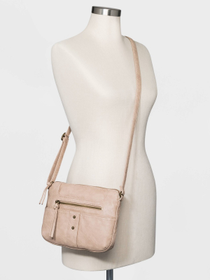 Bueno Zip Closure Crossbody Bag