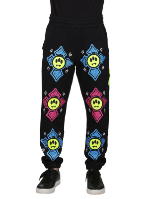 Barrow Graphic-printed Straight Leg Track Pants