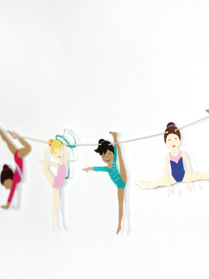 Gymnastics Decor - Gymnastics Garland