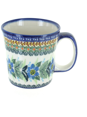 Blue Rose Polish Pottery Anabele Coffee Mug