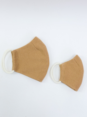 Kids Clay Organic Cotton Reusable Face Mask