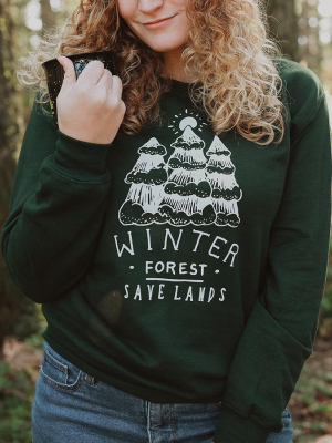 Winter Forest Crewneck