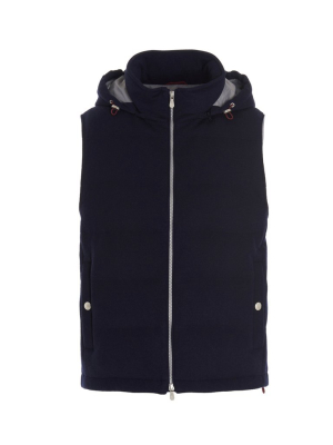 Brunello Cucinelli Sleeveless Padded Jacket