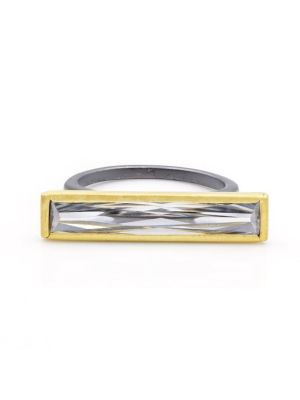 Baguette Bar Ring