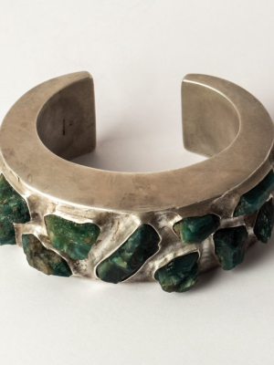 Crescent Bracelet (terrestrial Surfaced, 30mm, As+ma+gran)