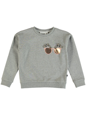 Molo Maila Sweatshirt - Grey Malange