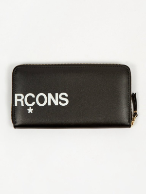 Comme Des Garcons Wallets Huge Logo - (sa0110hl) Black