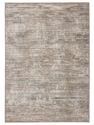 Vibe By Jaipur Living Kace Oriental Gray/ Blue Area Rug (12'x15')